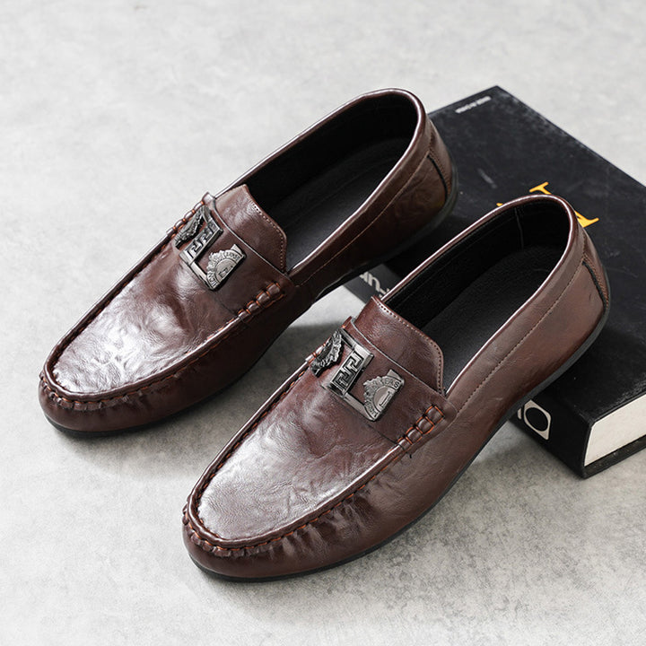 Herren Elegante Mokassins mit edlen Details Echo Archiv