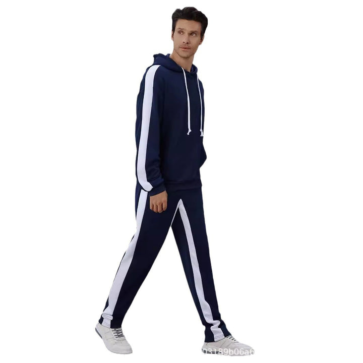 Herren Sportliches Hoodie und Jogginghose Set Echoarchiv