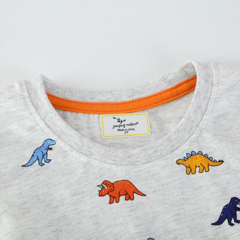 Kinder T-Shirt mit buntem Dinosauriermotiv Echo Archiv