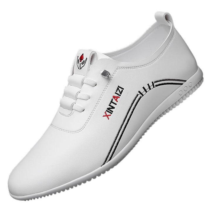 Herren Elegante und bequeme Echtleder Sneakers Echoarchiv