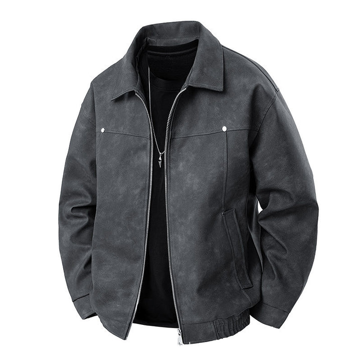 Herren Modische Wildlederjacke Echo Archiv