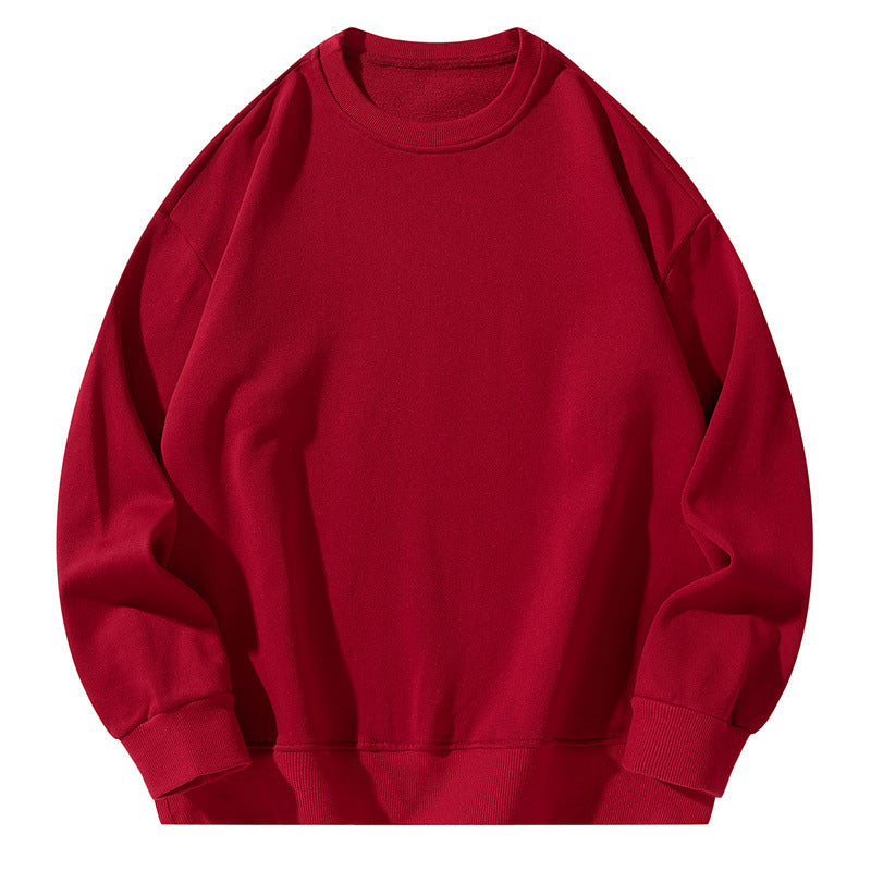 Unisex Oversize-Sweatshirt mit Rundhalsausschnitt, überschnittener Schulter und geripptem Saum Echoarchiv