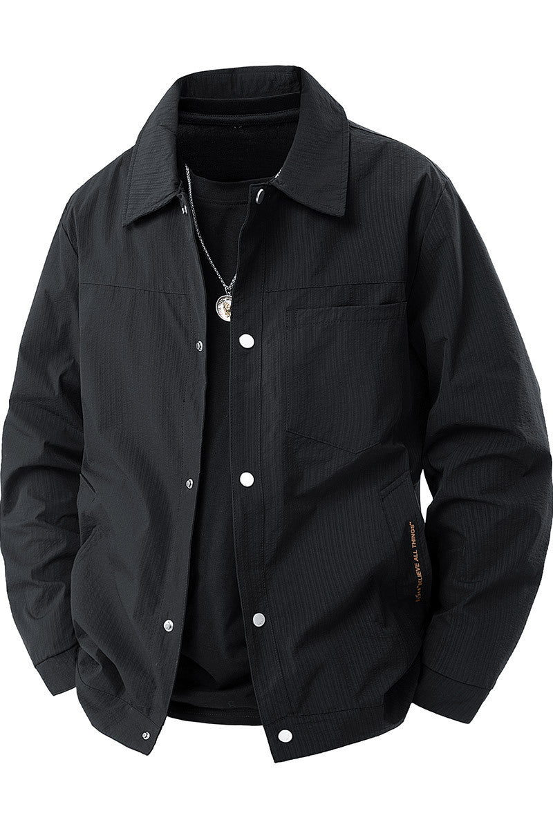 Herren lässige Freizeitjacke Echo Archiv
