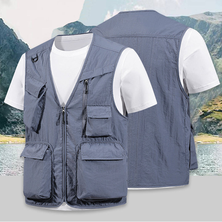 Herren Multifunktionale Outdoor-Weste Echo Archiv 1788242492