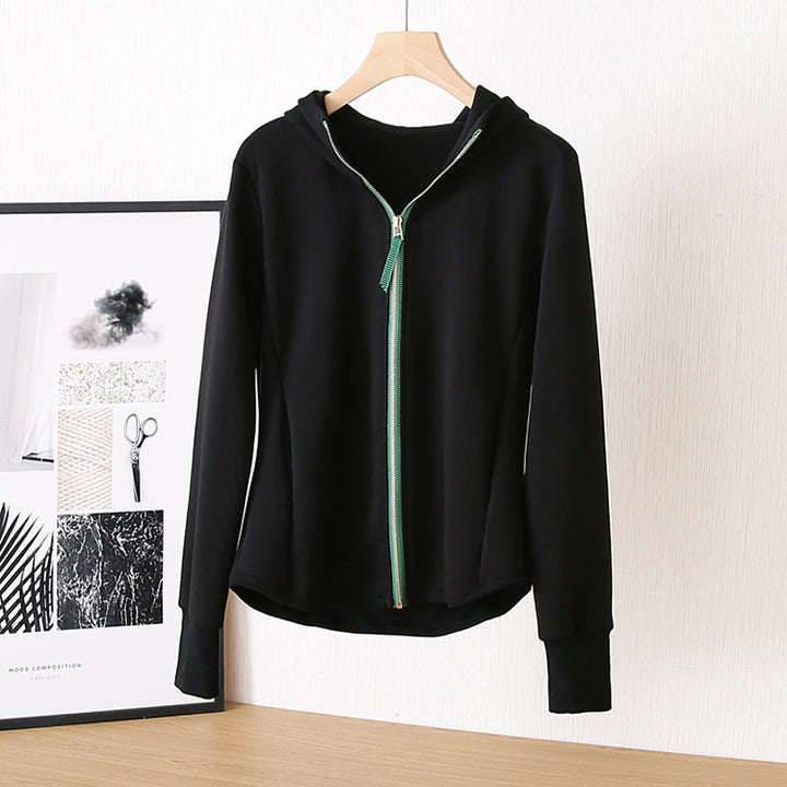 Damen Sportliche Jacke mit Kapuze Echoarchiv