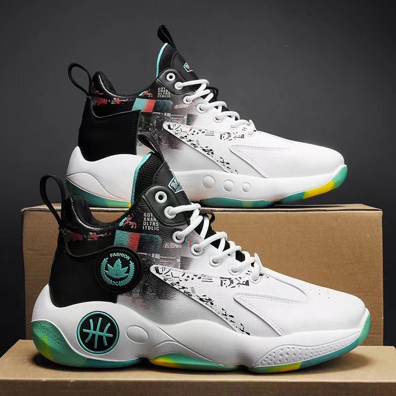 Herren Sportliche High-Top Basketball Sneakers Echoarchiv