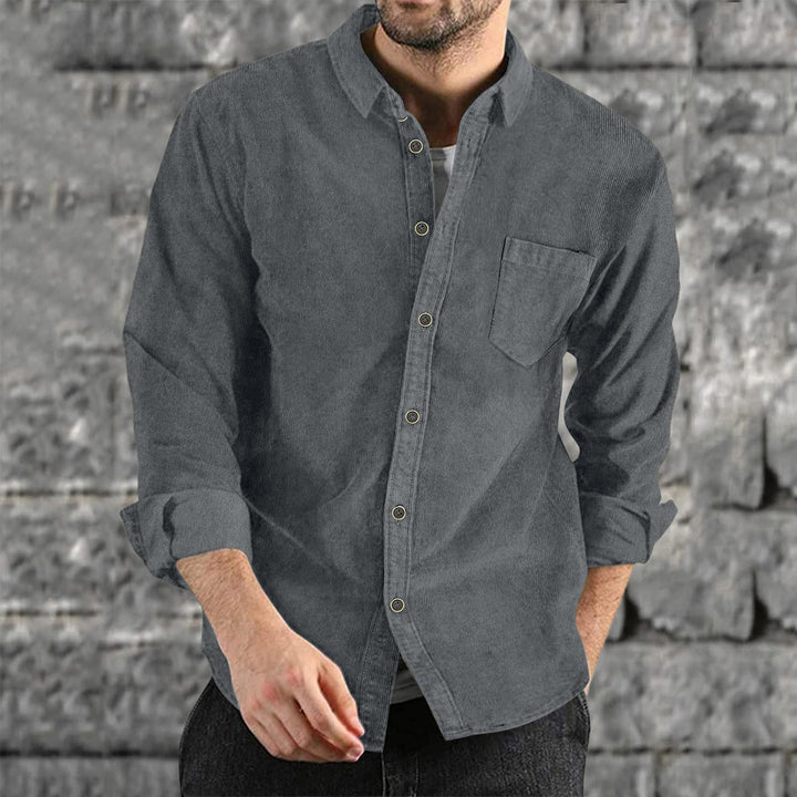 Herren Casual Cordhemd Echoarchiv