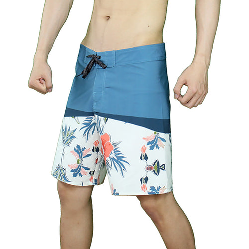 Herren Boardshorts mit innovativem Farbverlauf und komfortablem Kordelzug Echoarchiv