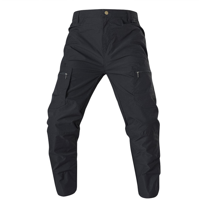 Herren multifunctionale Outdoor-Hose mit verstellbaren Knöchelbündchen und zahlreichen Taschen Echoarchiv