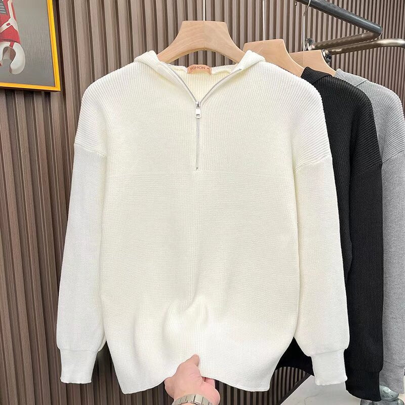 Damen Bequemer Hoodie mit Reißverschluss – Auréline