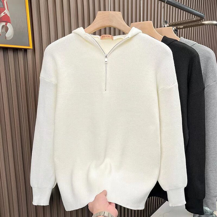 Damen Bequemer Hoodie mit Reißverschluss – Auréline