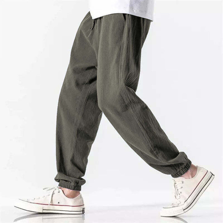 Herren Bequeme Jogginghose mit elastischem Bund und seitlichen Taschen Echoarchiv