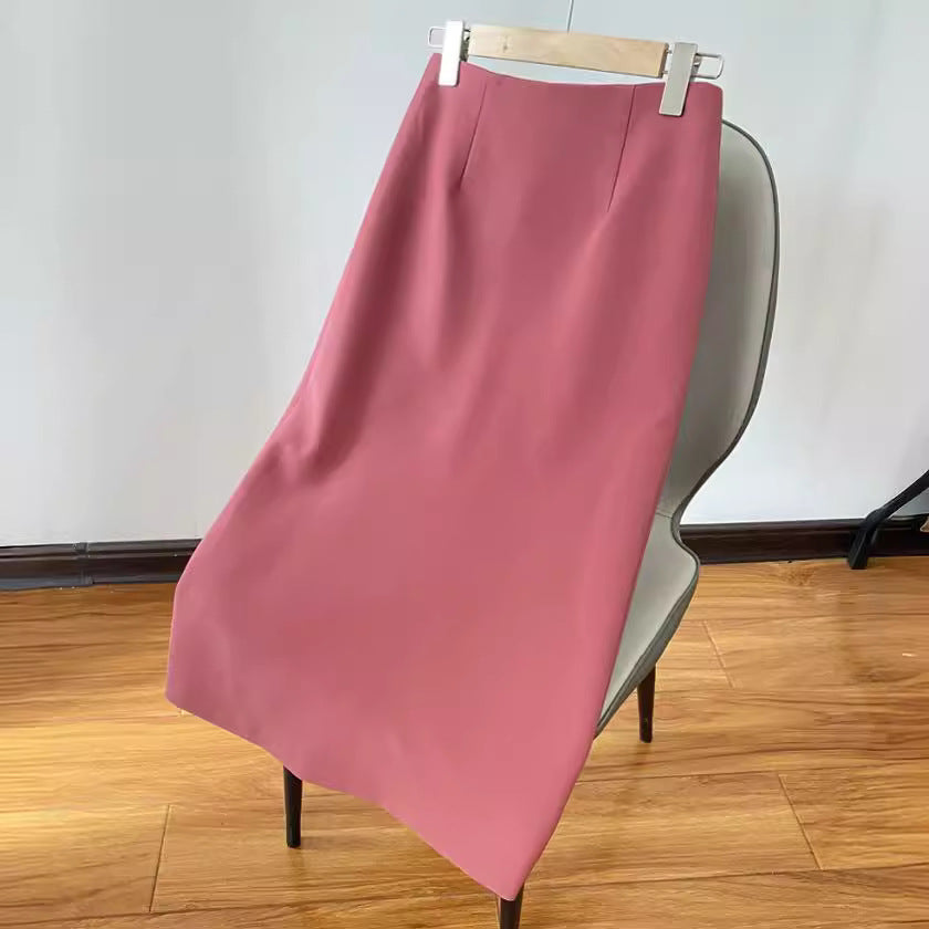 Damen Eleganter Bleistiftrock mit hohem Bund und figurbetontem Schnitt Echoarchiv