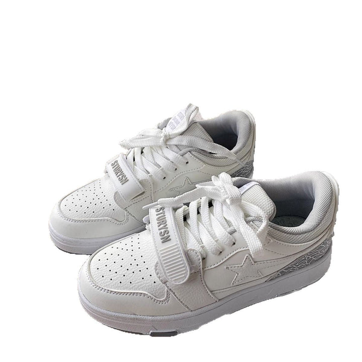 Damen Sneakers mit doppeltem Klettverschluss und atmungsaktiver Obermaterialstruktur Echo Archiv