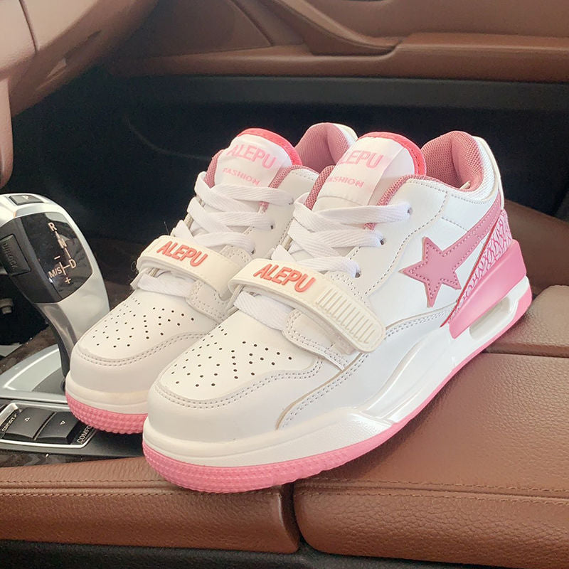 Damen Sportliche Sneaker mit verstellbarem Klettverschluss und weicher Dämpfung Echo Archiv