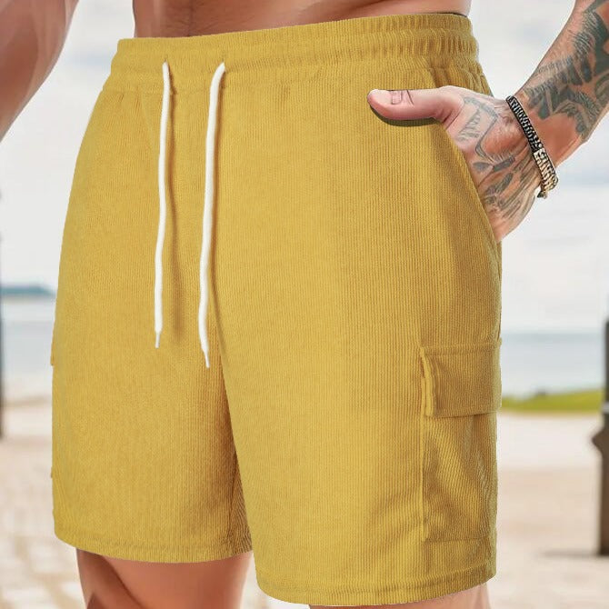Herren Freizeithose mit praktischen Seitentaschen und elastischem Bund Echoarchiv
