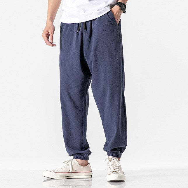 Herren Bequeme Jogginghose mit elastischem Bund und seitlichen Taschen Echoarchiv