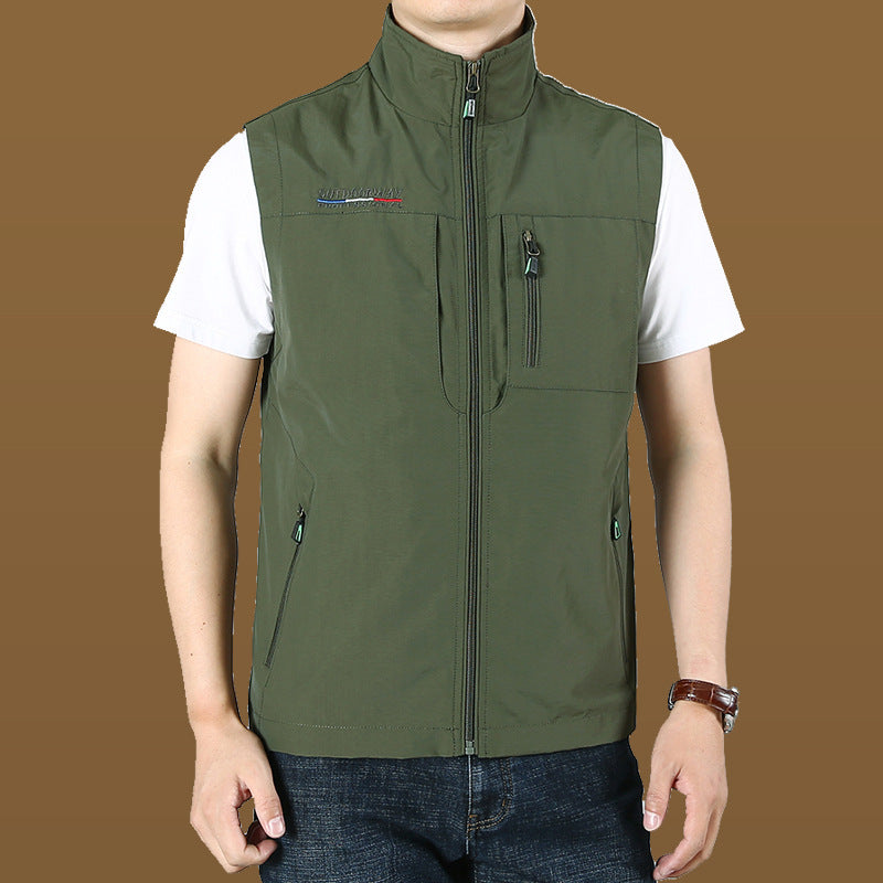 Herren Multifunktionale Outdoor-Weste Echo Archiv