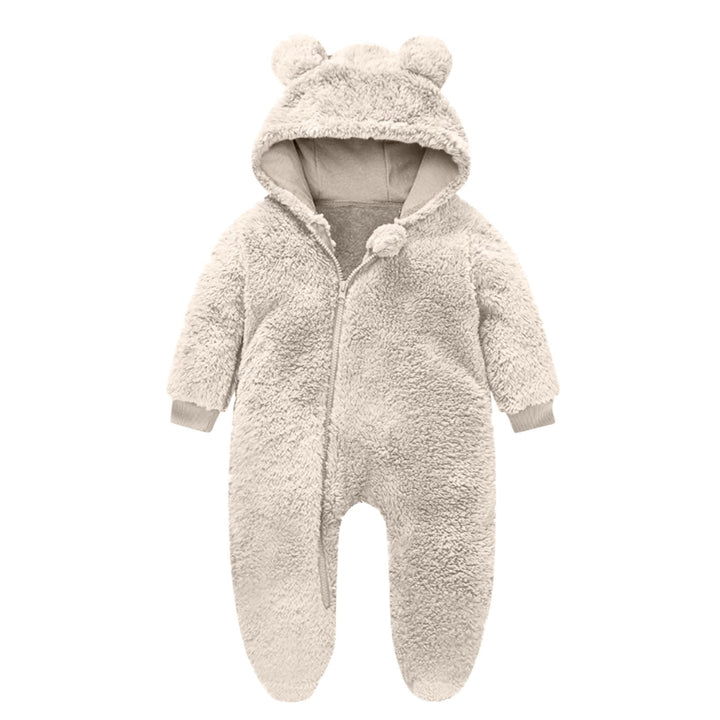 Kleinkind Fleece Overall mit Bärenohren – Montévia