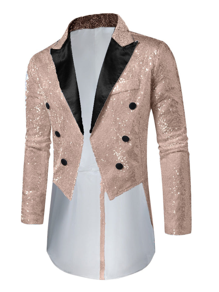 Herren glitzernder Abendblazer Echoarchiv