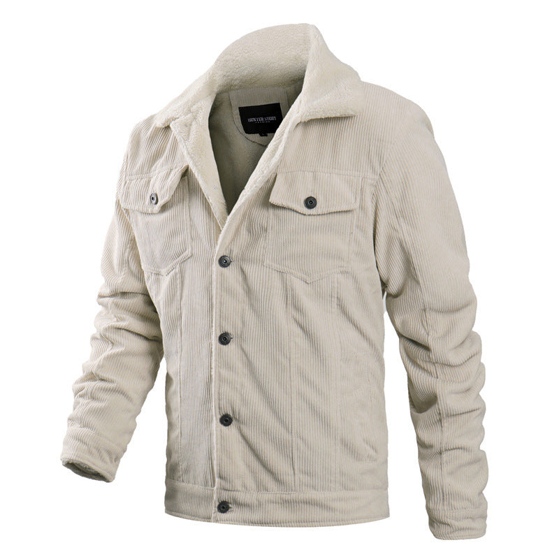 Herren Kordjacke mit weichem Teddyfutter Echoarchiv