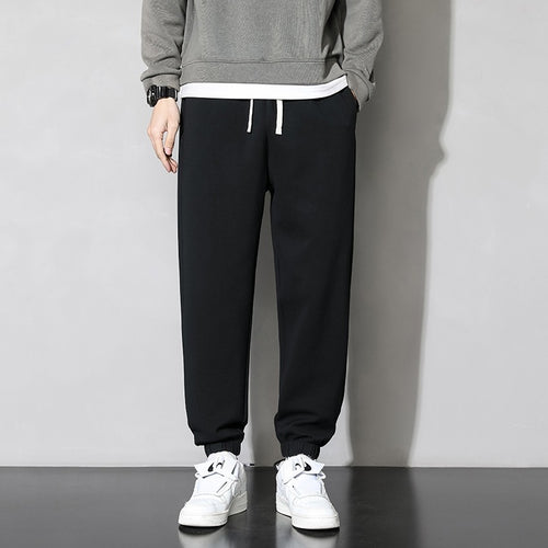 Herren lässige Sweatpants mit elastischem Bund und seitlichen Taschen Echoarchiv