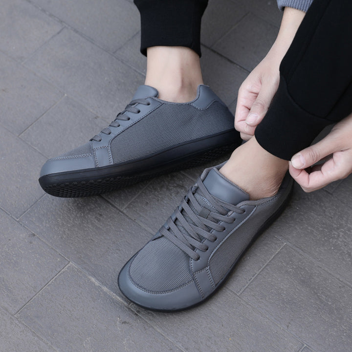 Herren nan urbaner City-Sneaker mit nahtlosem Mesh- und Kunstledermix, gedämpfter EVA-Sohle und gepolsterter Fersenstütze Echo Archiv