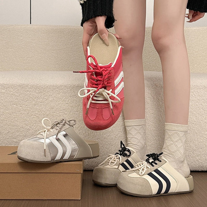 Damen modische Sneakers mit innovativem Schnürsystem und atmungsaktivem Obermaterial Echo Archiv
