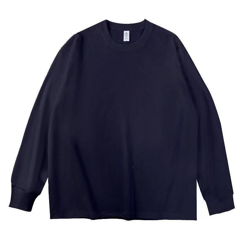 Unisex Oversize-Langarm-Sweatshirt mit Rundhalsausschnitt und gerippten Bündchen Echoarchiv