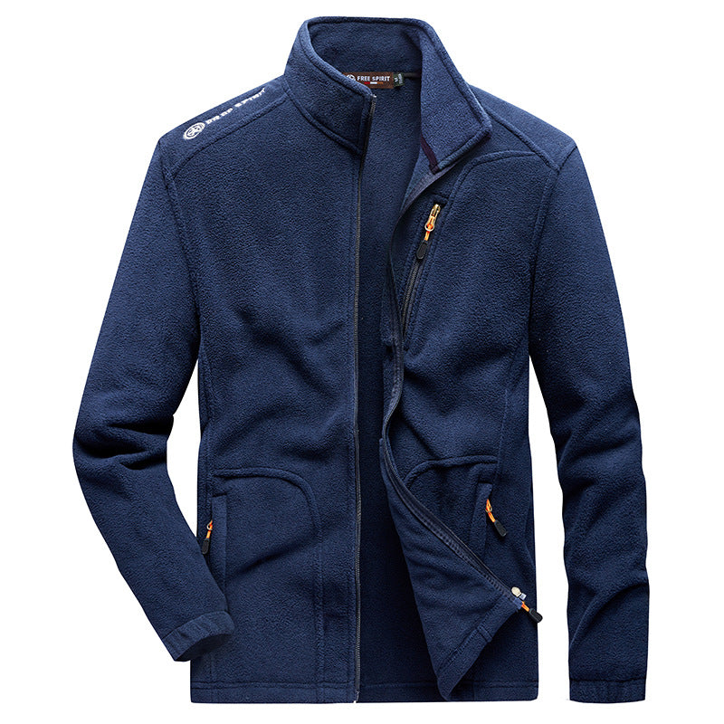 Herren-Fleecejacke mit bequemem Kragen Echo Archive