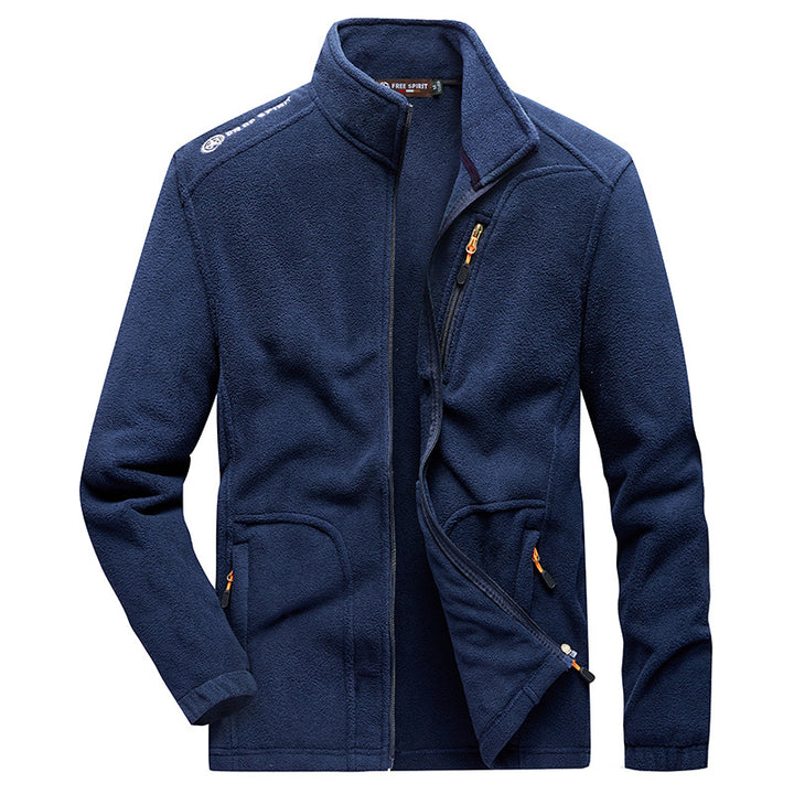 Herren-Fleecejacke mit bequemem Kragen Echo Archive
