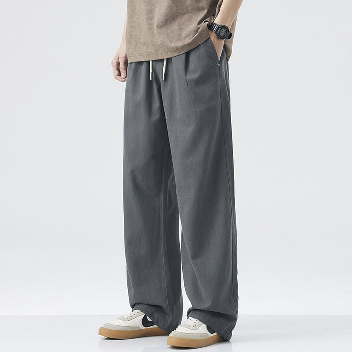 Herren Bequeme Weitgeschnittene Relaxed Fit Freizeithose Echo Archiv