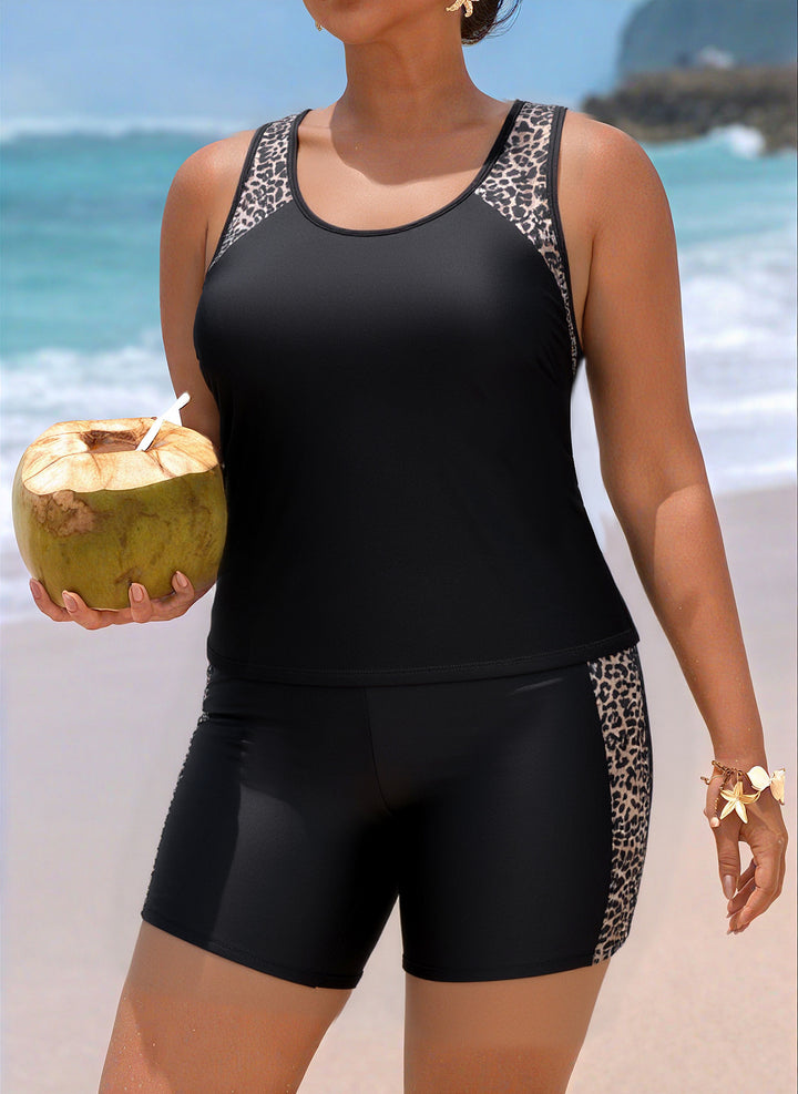 Damen Sportliches Badeoutfit mit Floralprint Echo Archiv