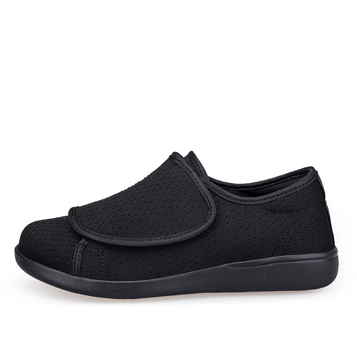 Herren nan orthopädischer Pantoffel mit verstellbarem Klettverschluss, atmungsaktivem Mesh und stoßdämpfender Schaumstoffsohle Echo Archiv