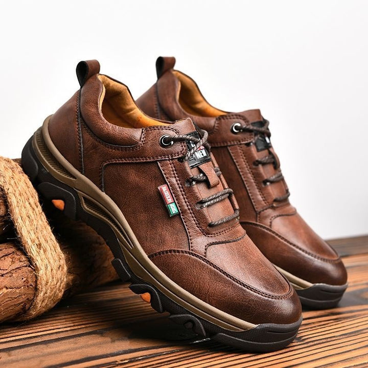 Herren Bequeme und Stylische Leder Sneakers Echoarchiv