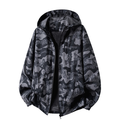 Herren Sportliche Camo-Funktionsjacke Echo Archiv