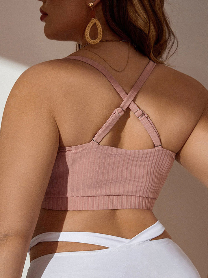 Damen Sportlicher Bikini-Top Echo Archiv