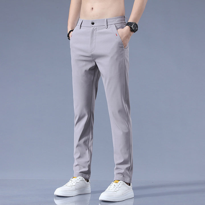 Herren vielseitige Chinohose mit elastischem Bund und praktischen Taschen Echoarchiv