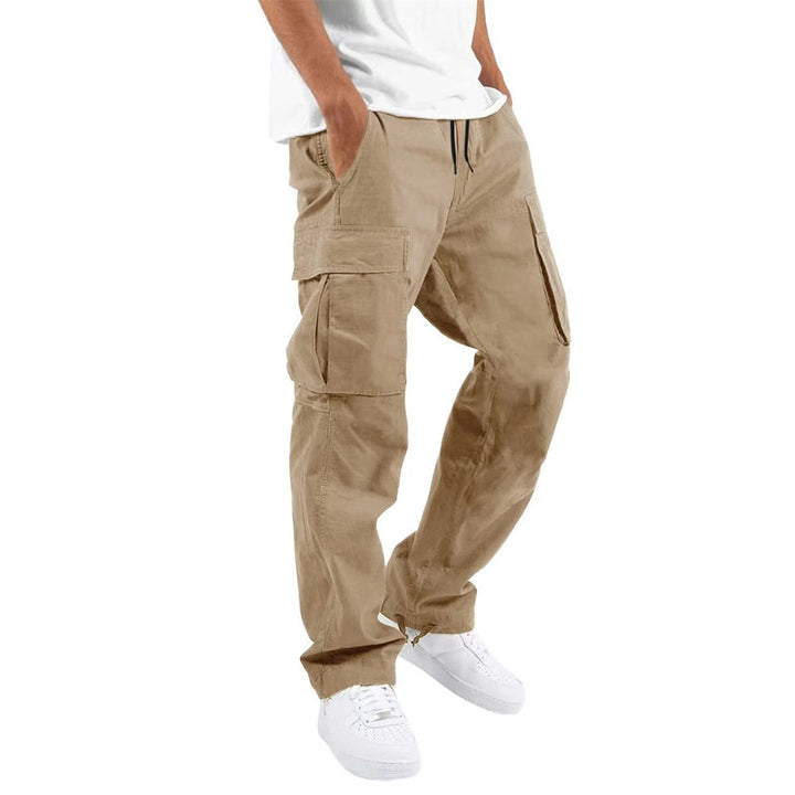 Herren robuste Multi-Taschen Cargohose Echoarchiv