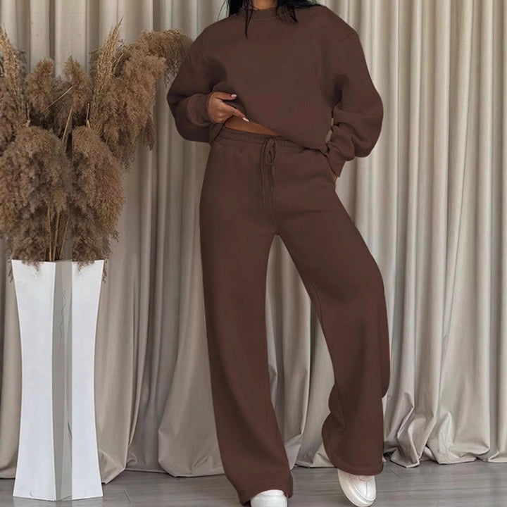Damen nan lässiges Oversize Sweatshirt und weite Jogginghose Set Echo Archiv