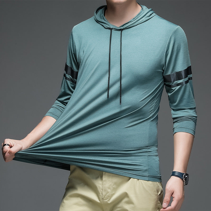 Herren Sportliches Hoodie-Shirt mit atmungsaktiver Funktion Echoarchiv