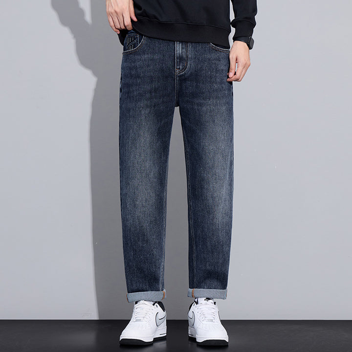 Herren Modische Jeans mit lässigem Schnitt Echoarchiv