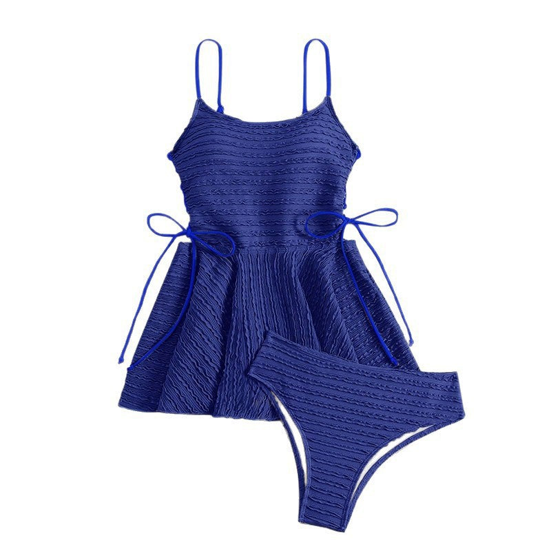 Damen Tankini-Set mit elastischer Raffung und verstellbaren Trägern Echo Archiv