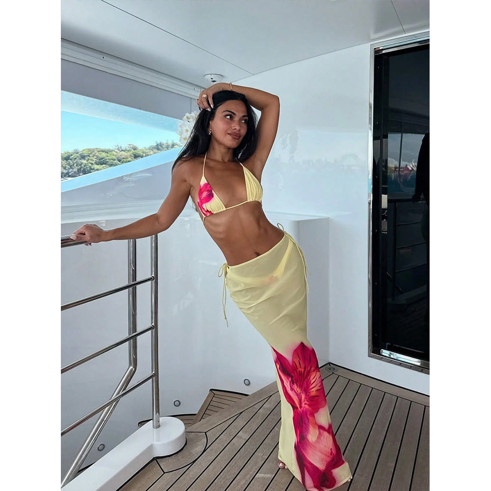 Damen Bikiniset mit elegantem Wickelrock Echo Archiv