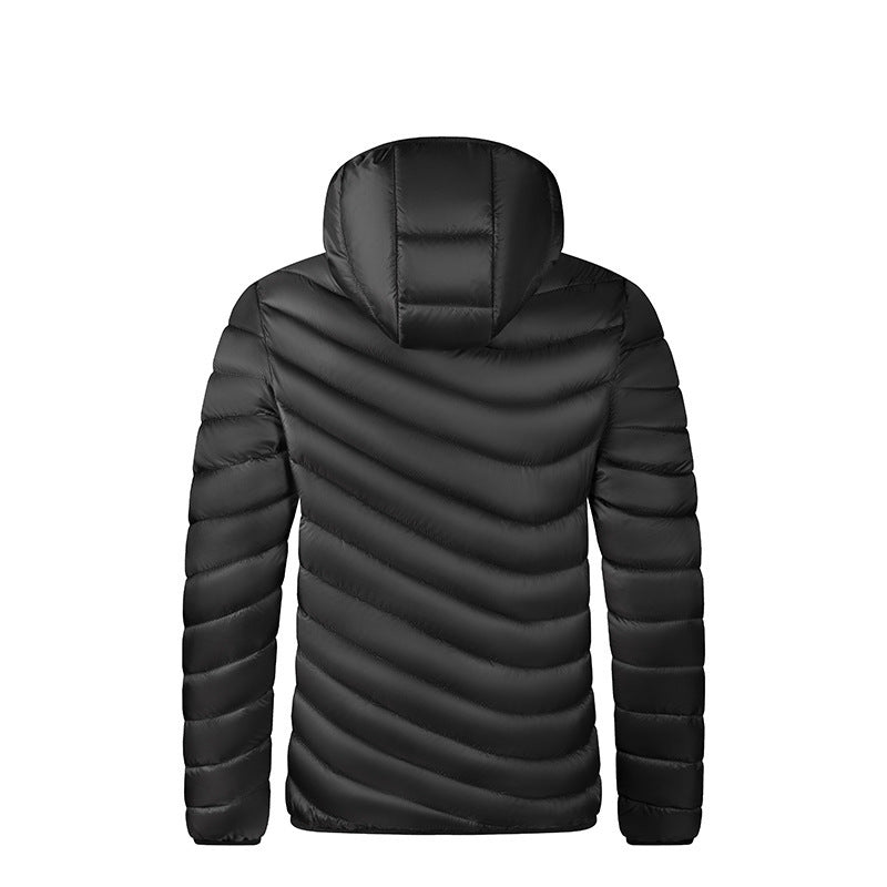 Herren Leichte und wasserabweisende Daunenjacke Echo Archiv