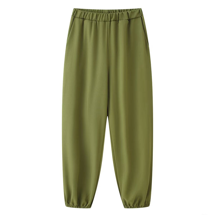 Damen Locker sitzende Harem-Joggerhose mit elastischem Bund und Bündchen Echo Archiv