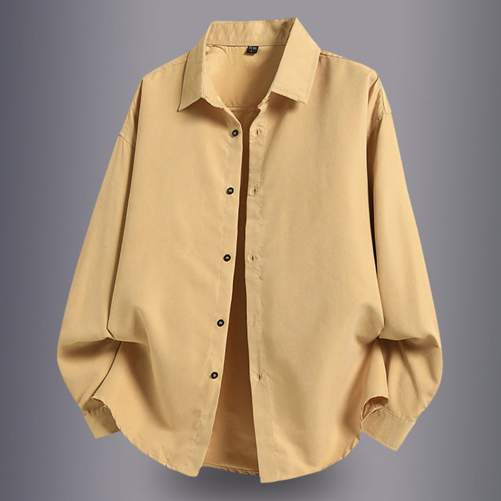 Herren Overshirt aus leichtem Baumwollmaterial mit komfortablem Schnitt Echoarchiv