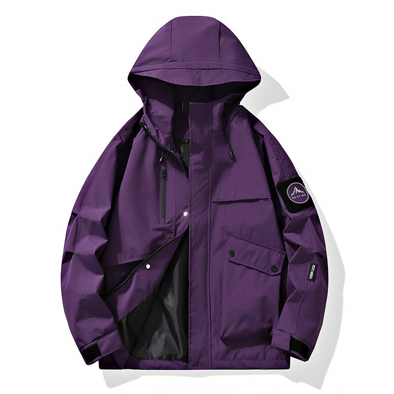Herren Funktionsjacke mit abnehmbarer Kapuze Echo Archiv