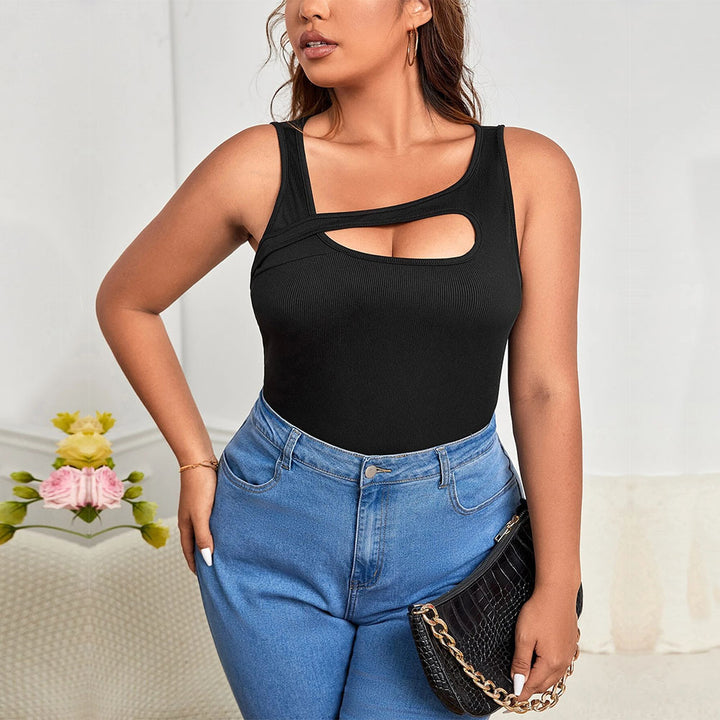 Damen Body mit asymmetrischem Cut-Out und komfortablem Schlangenprint Echo Archiv