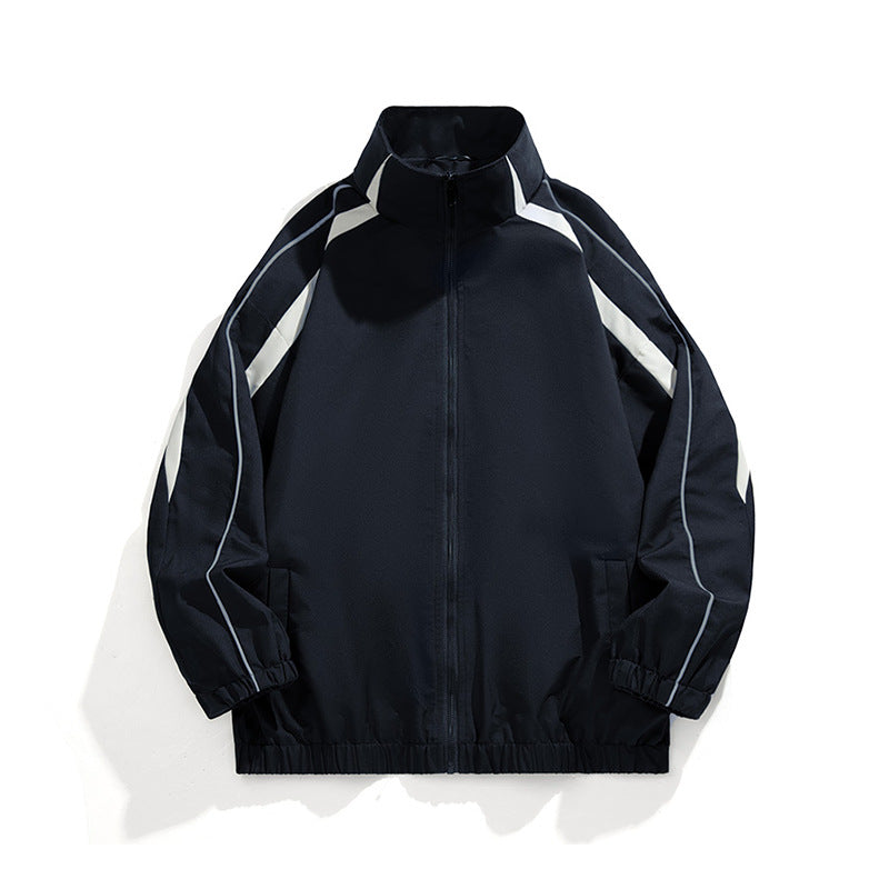 Damen Sportliche Windbreaker-Jacke Echoarchiv